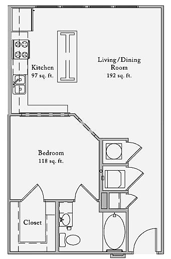 Floorplan - The Bartram