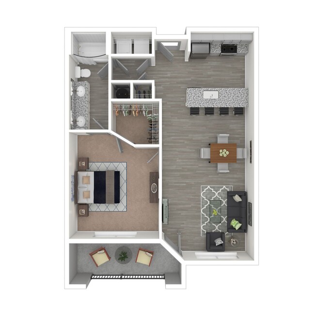 Floorplan - Treadway at New Trails Apartments