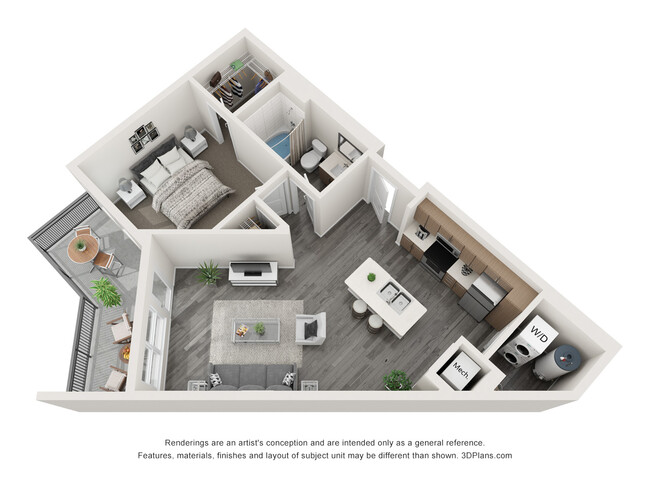 Floorplan - Cortland on the River