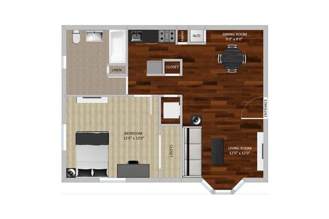 Floorplan - Heritage Apartments