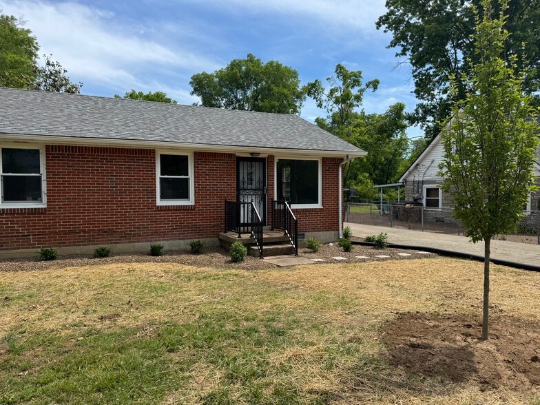 Exterior Pic With New Landscape - 1620 Ashton Ave