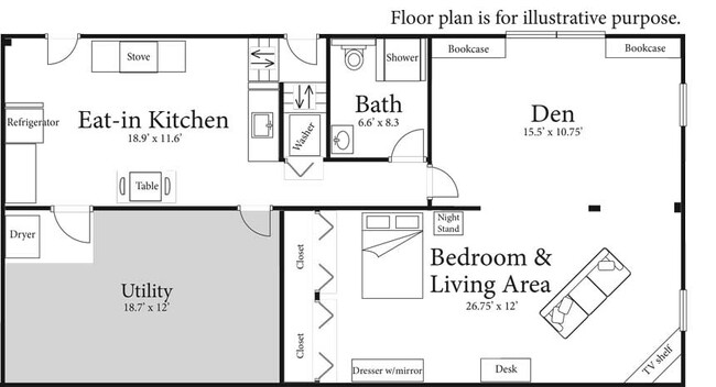 Floor Plan - 110 Dobson St