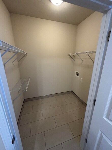 Laundry Area with hookups - 130 E Center Town Dr