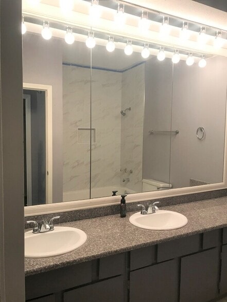 Vanity in bathroom - 2209 S Braeswood Blvd