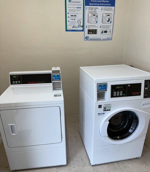 Clean and maintained washer and dryer - 880 NE 69th St