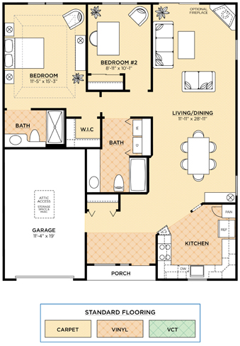 Floorplan - Horizons at the Village at Maidencreek