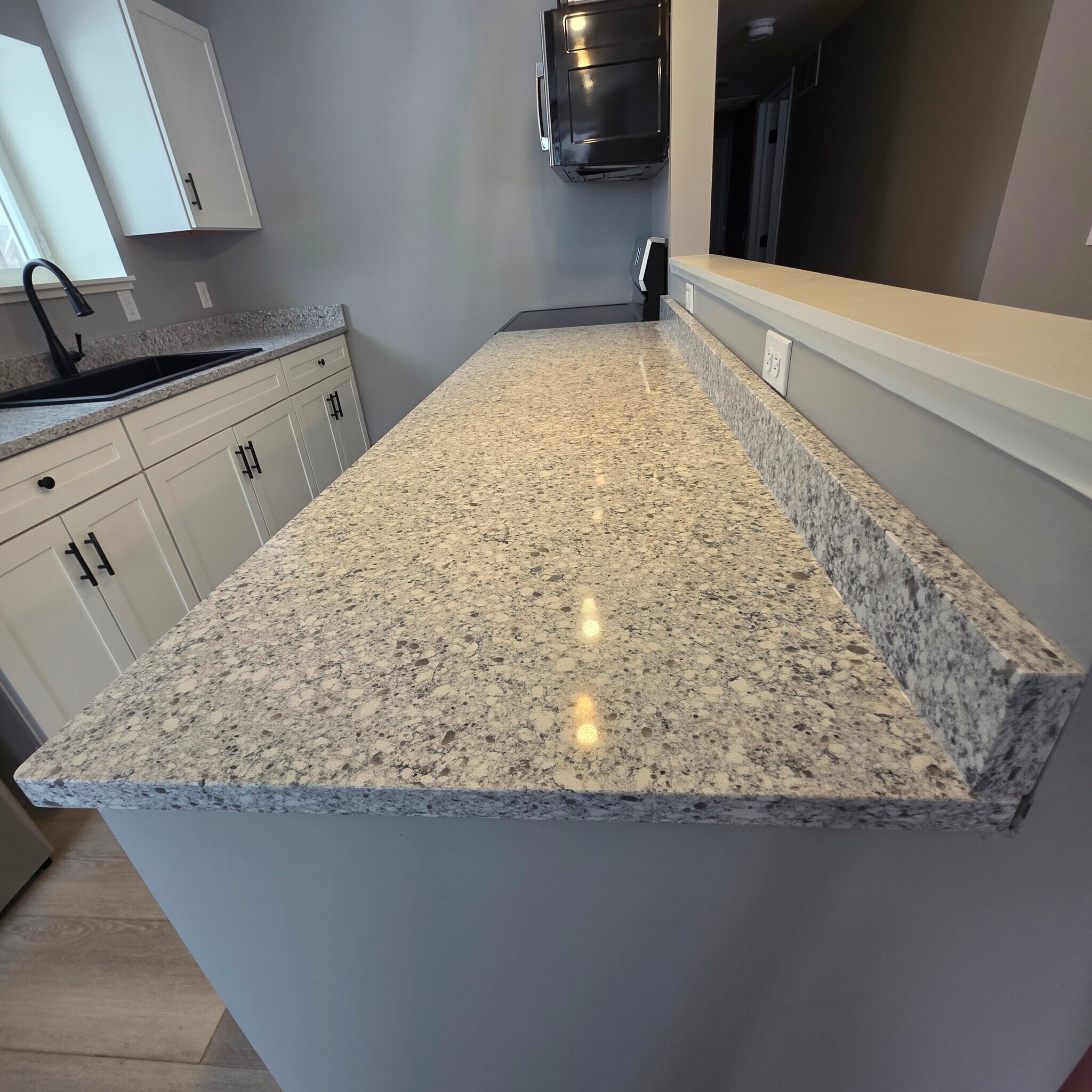 quartz countertops - 3823 Leeside Ln