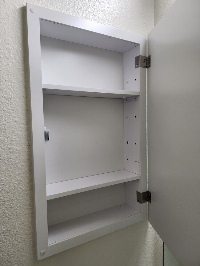 New Medicine cabinets - 929 Dusty Creek St