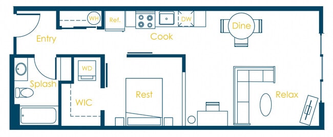 Floorplan - Crew Apartments