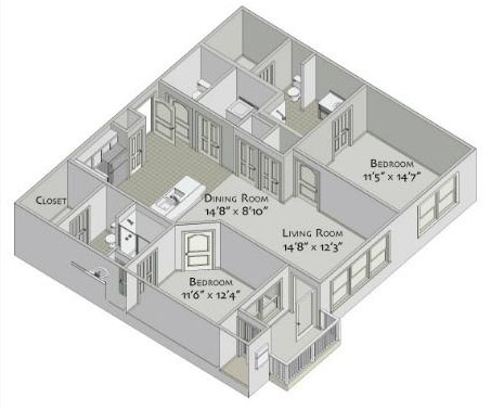 Floorplan - Visconti at Westshore