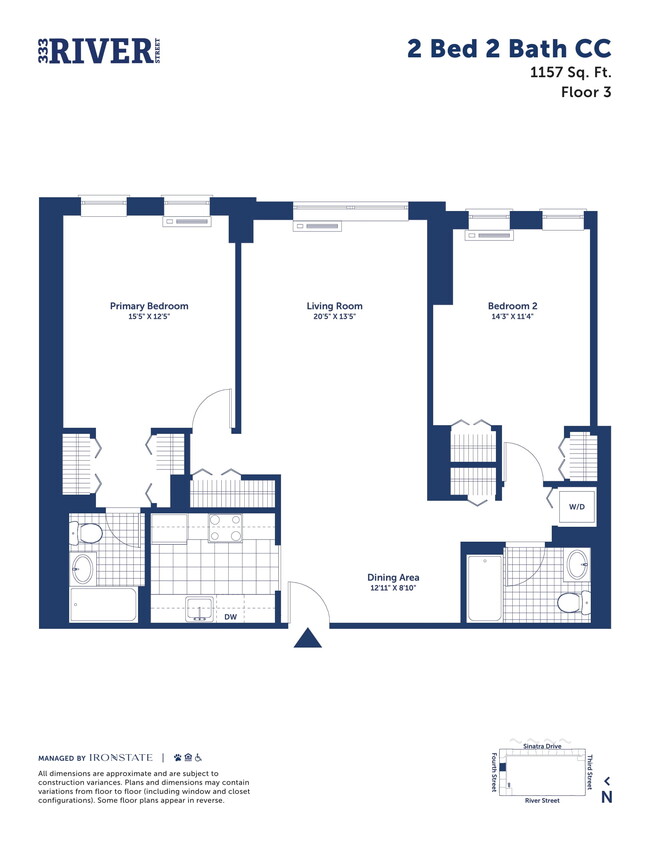 Floorplan - 333 River Street