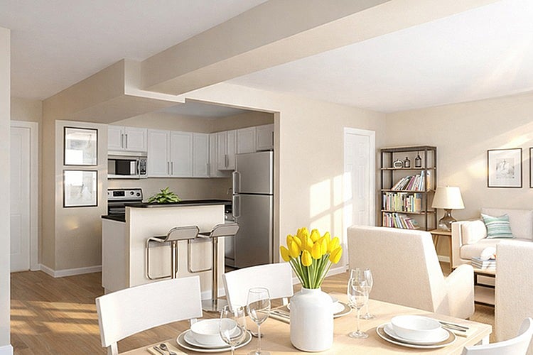 Flats On Fifth Apartments with open concept floor plan - Flats on Fifth