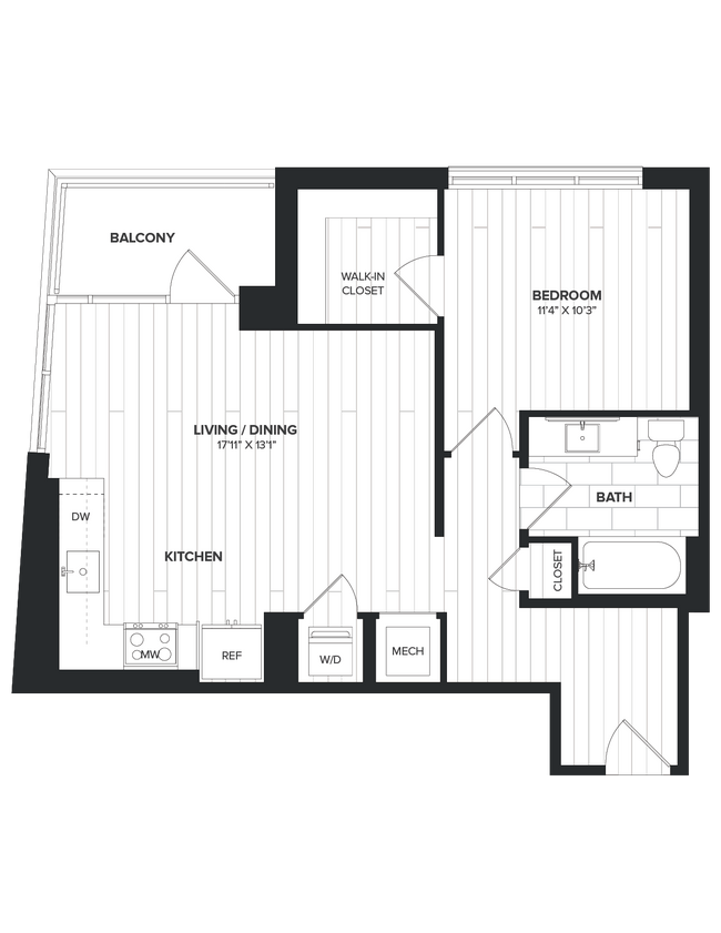 Floorplan - The Milton
