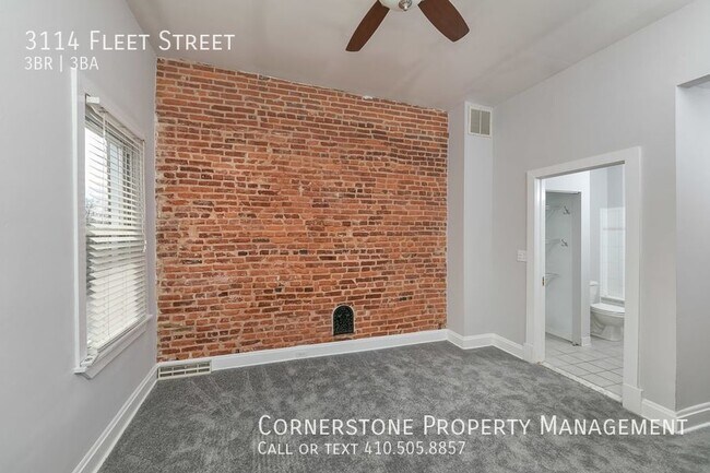 Building Photo - 3 bed, 3 bath I $2500| 3114 Fleet St. Balt...