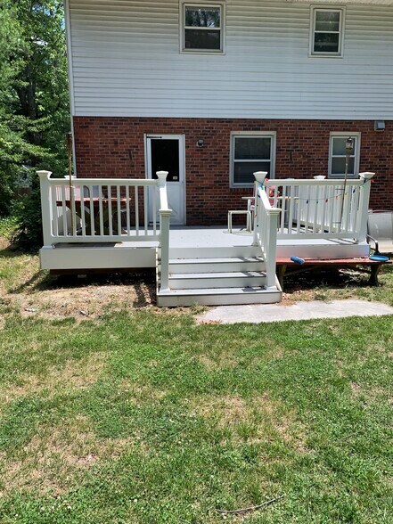 Newer deck - 301 Lehigh Rd N