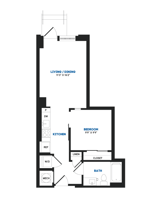 Floorplan - The Chase at Bryant Street