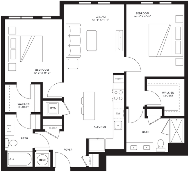 Floorplan - St Albans Lofts Residential