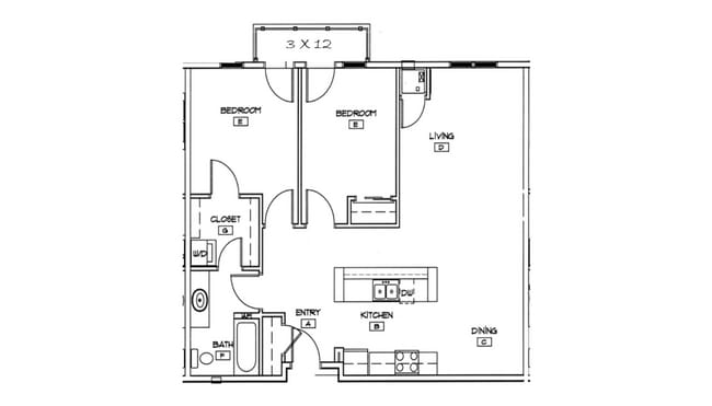 Floorplan - West River Commons