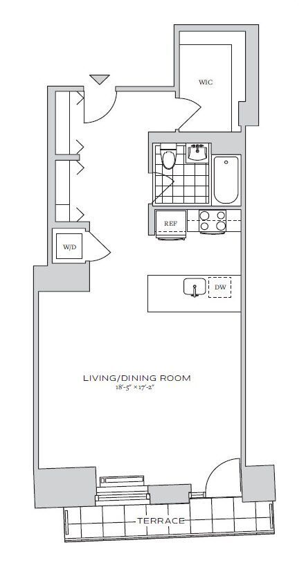 Floorplan - 70 Pine Apartments