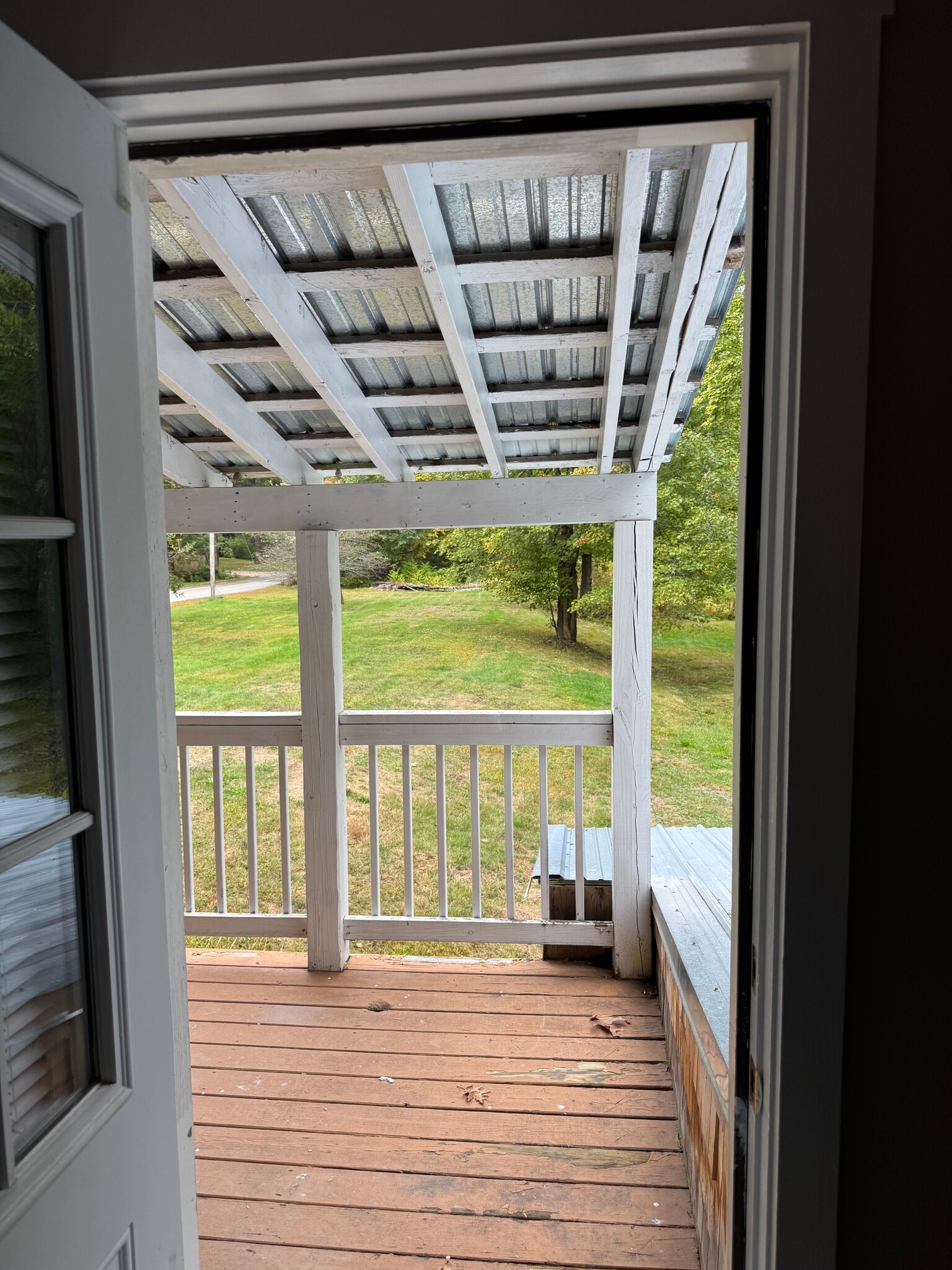 Rear porch - 25 Maple St