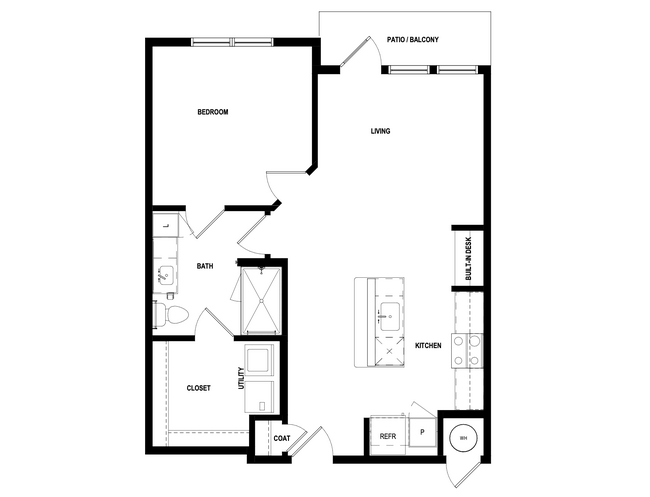 Floorplan - Standard on the River