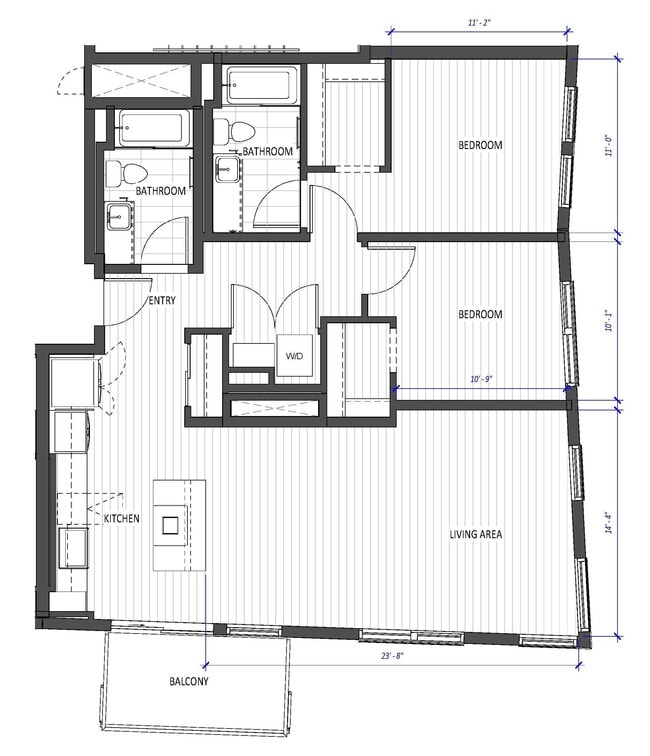 Floorplan - Hyas Point Apartments