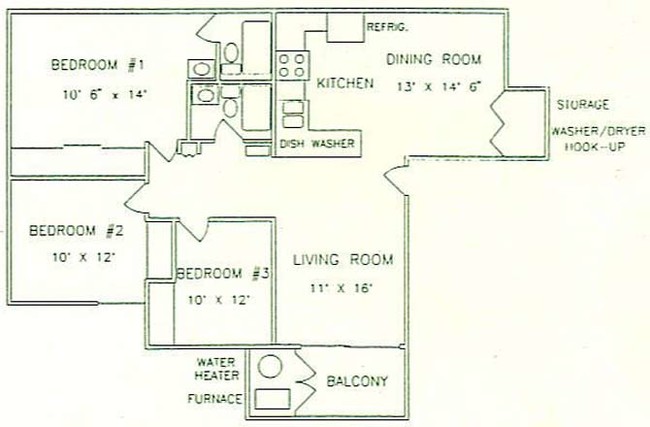 Floorplan - Costa Mesa Family Village