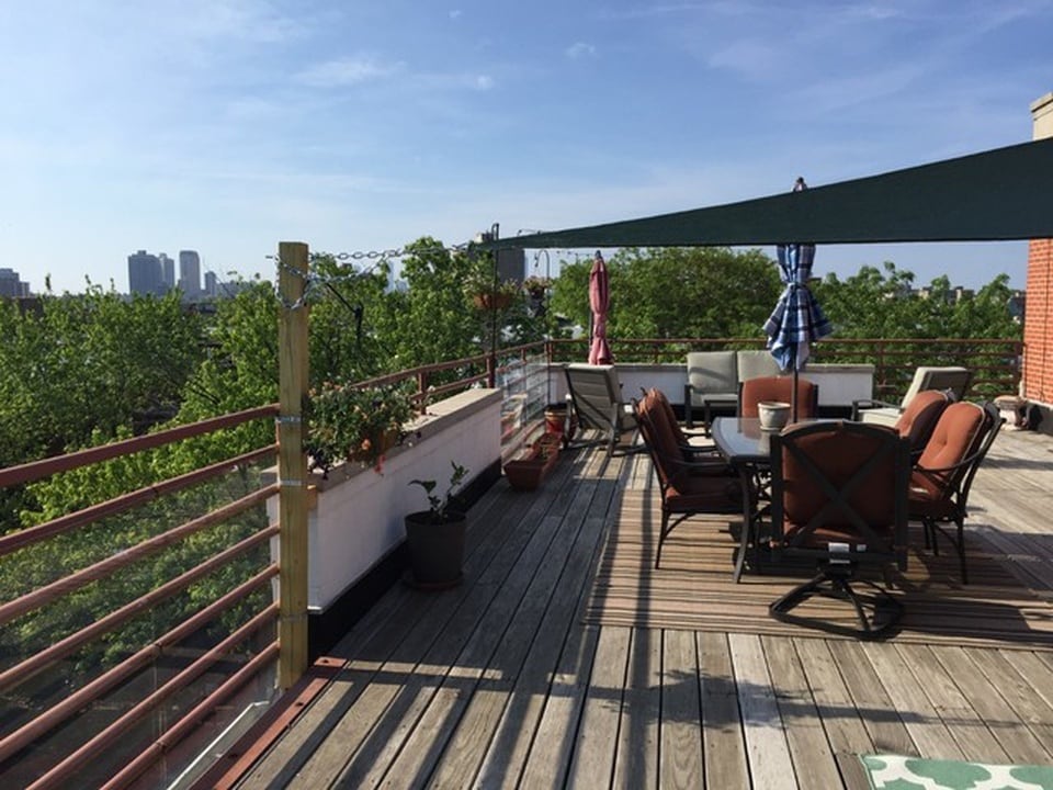 Private Deck - 924 W Cornelia Ave