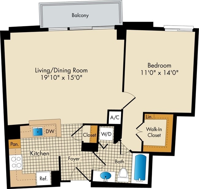 Floorplan - The Metropolitan