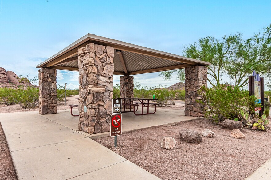 Picnic cabanas in adjacent park - 819 N College Ave