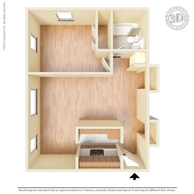 Floorplan - Brentwood Apartments