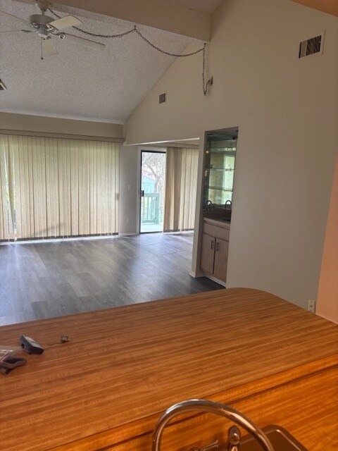 View from Kitchen to Living Room/Wet Bar - 149 Club House Blvd