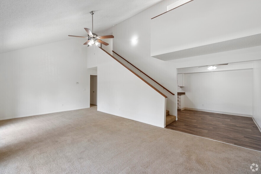 2BR, 2BA, 1/2BA - 1,510SF - Living Room - Meadows II Apartment Homes