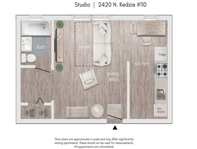 Floorplan - 2420 Kedzie Blvd