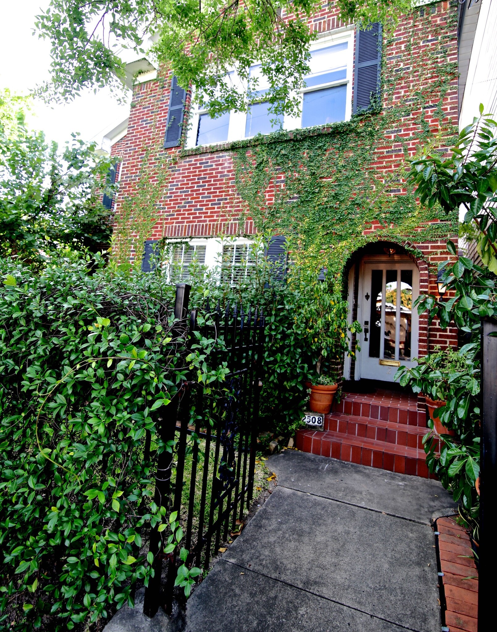 Front of Duplex - 2508 Van Buren St