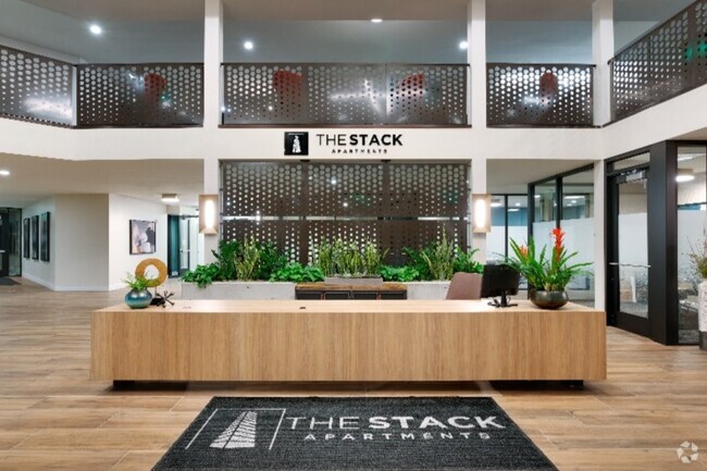 Reception Desk - The Stack