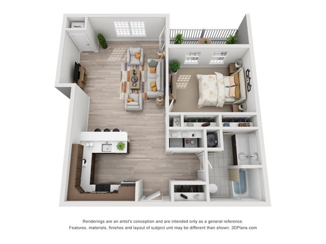 Floorplan - Schuyler Commons