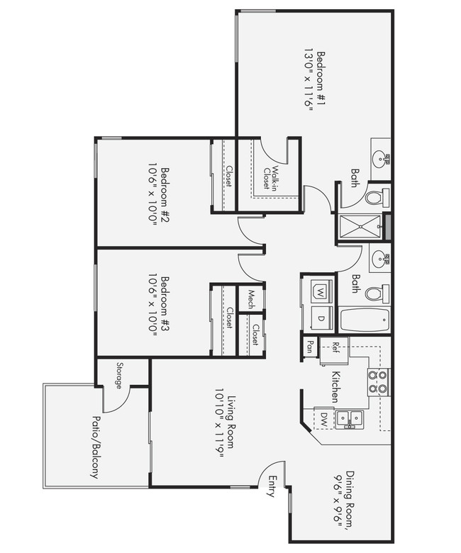 Floorplan - eaves San Marcos