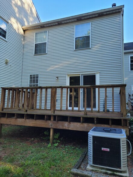 Rear View of Townhome - 2 Maple Dr