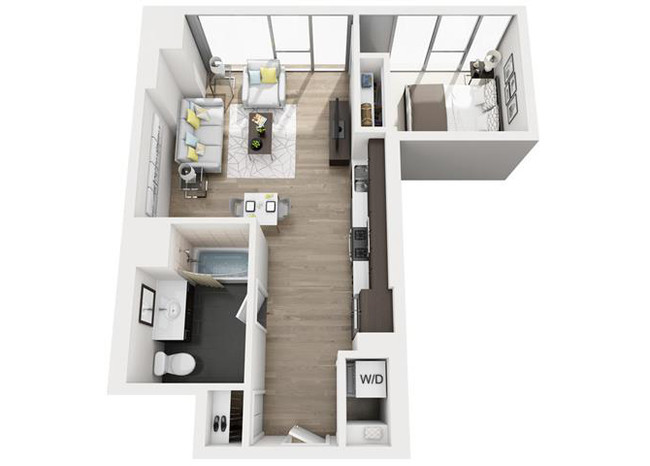 Floorplan - Halsted Flats