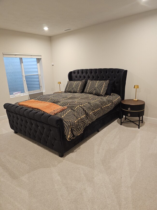 bed, end tables and dresser included - 5041 Montview Way