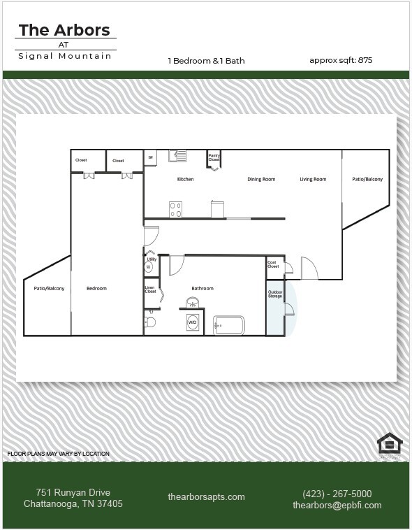 Floorplan - Arbors at Signal Mountain
