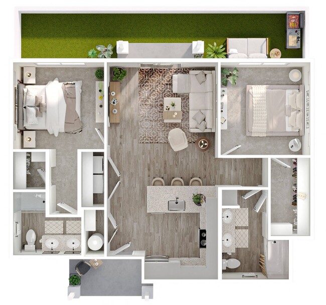 Floorplan - Pique Residences