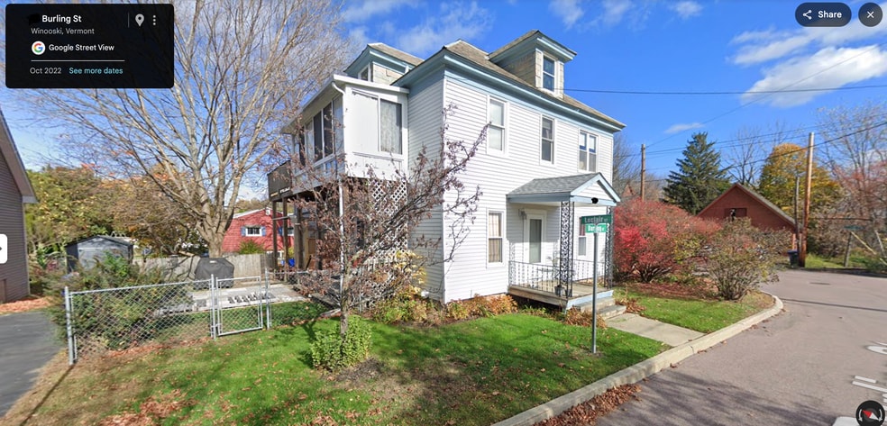 Duplex on corner lot in safe friendly neighborhood. - 39 Burling St