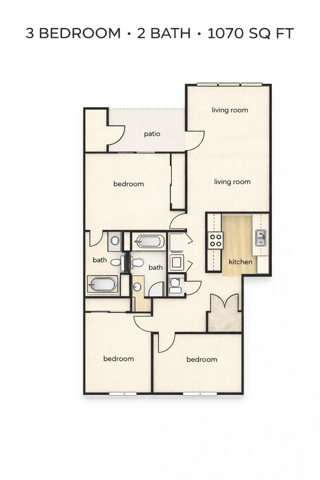 Floorplan - Sierra Springs Apartments