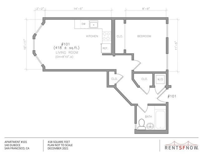 Floorplan - 140 Duboce