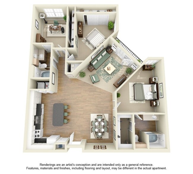 Floorplan - Villas at Katy Trail