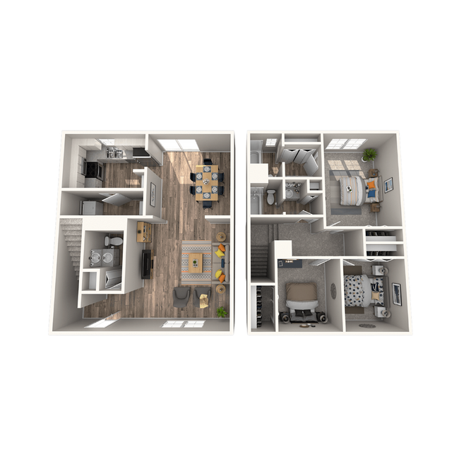 Floorplan - Crystal Grove Townhomes