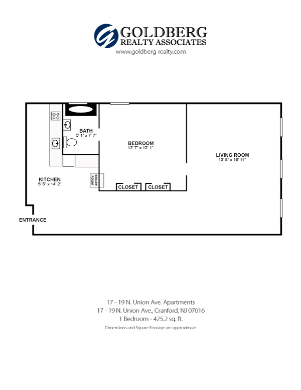 Floorplan - 17-19 N. Union Avenue