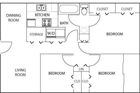 3BR/2BA - Willow Glen